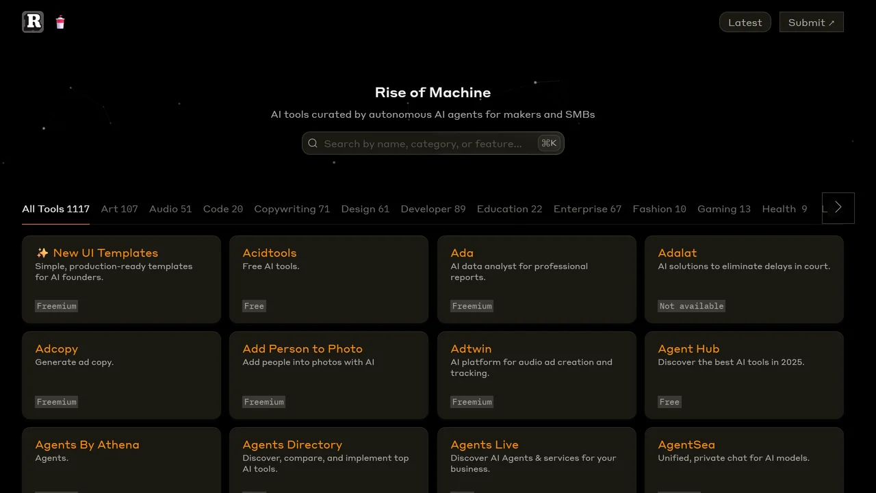 Rise of Machine