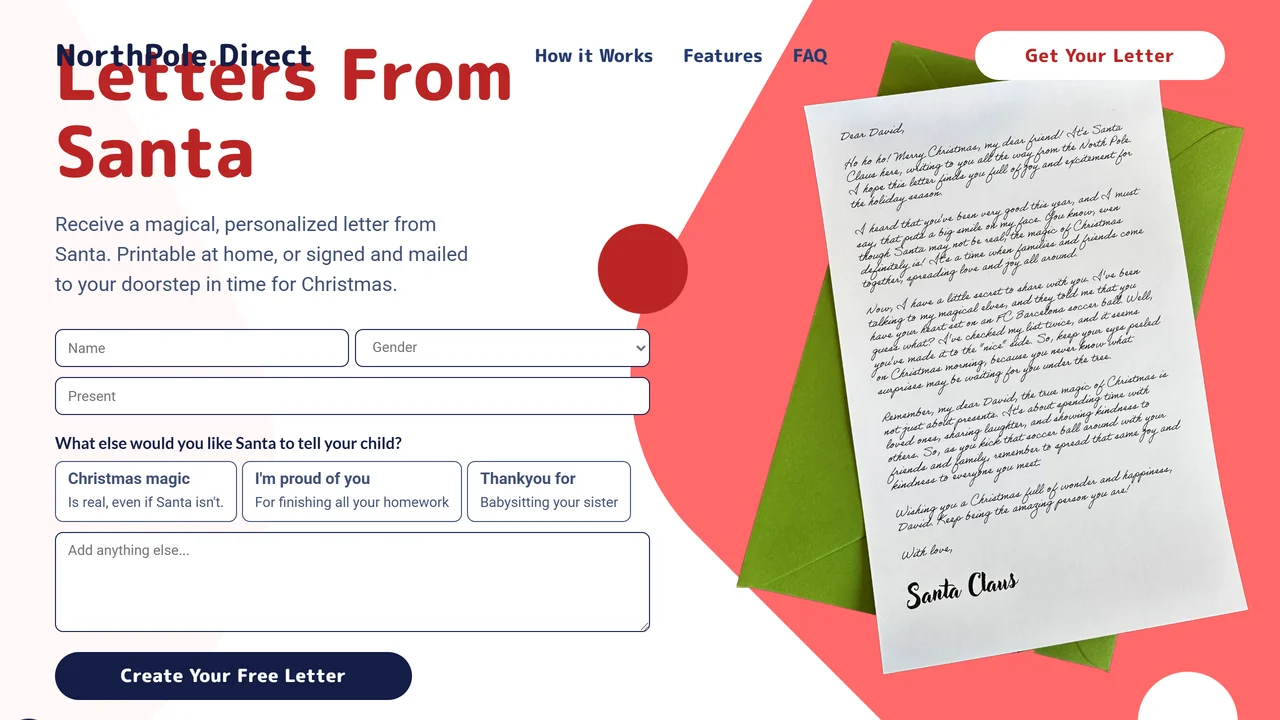 Letters from Santa