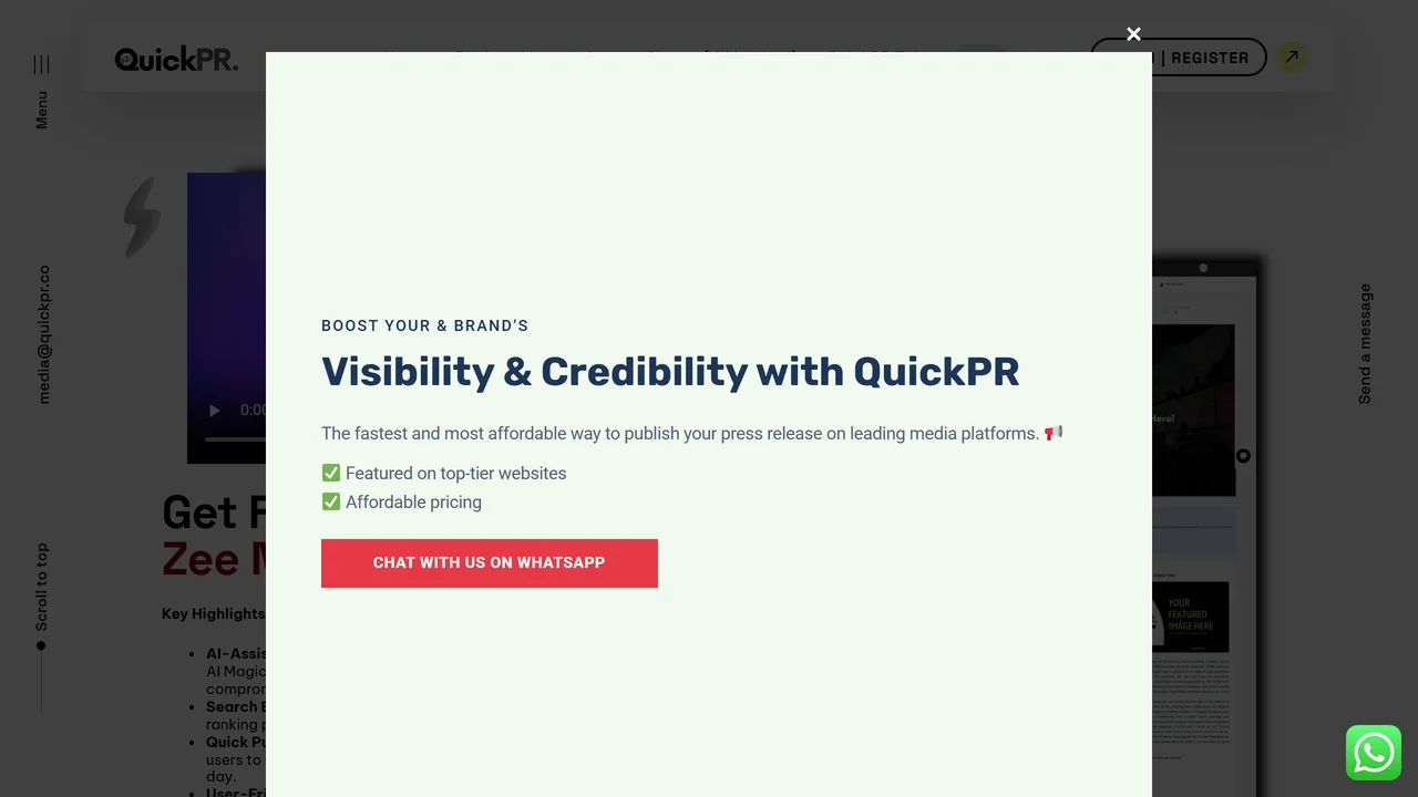 QuickPR
