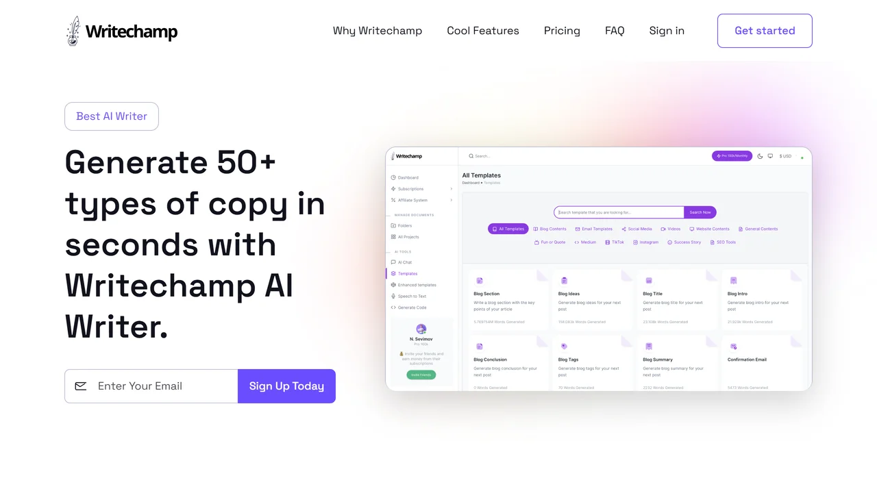 Writechamp.io