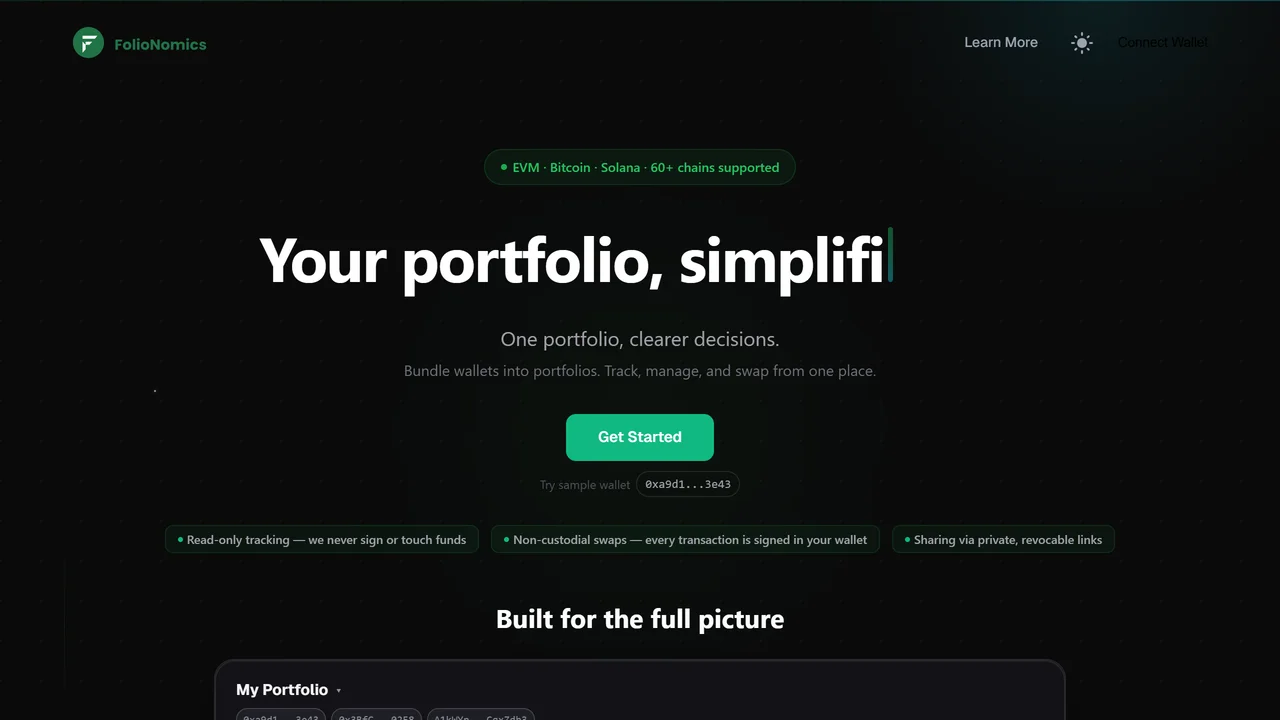 Folionomics