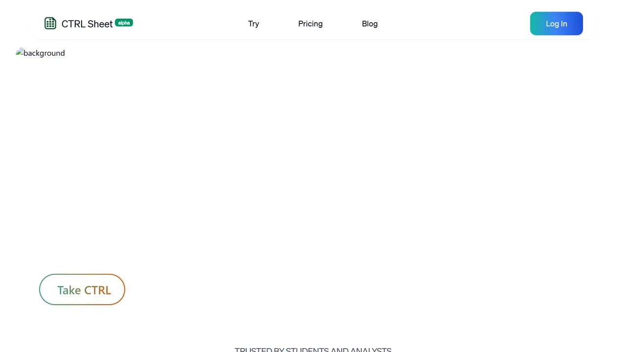 CTRL Sheet