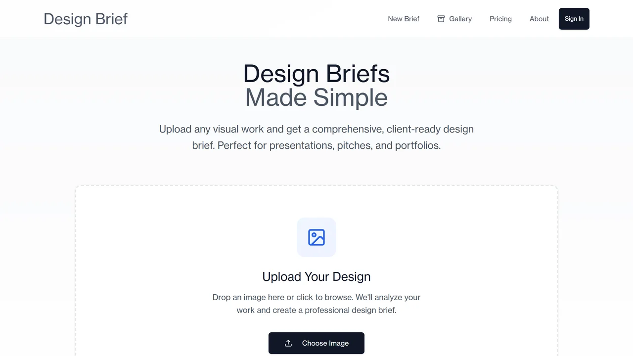 Design Brief
