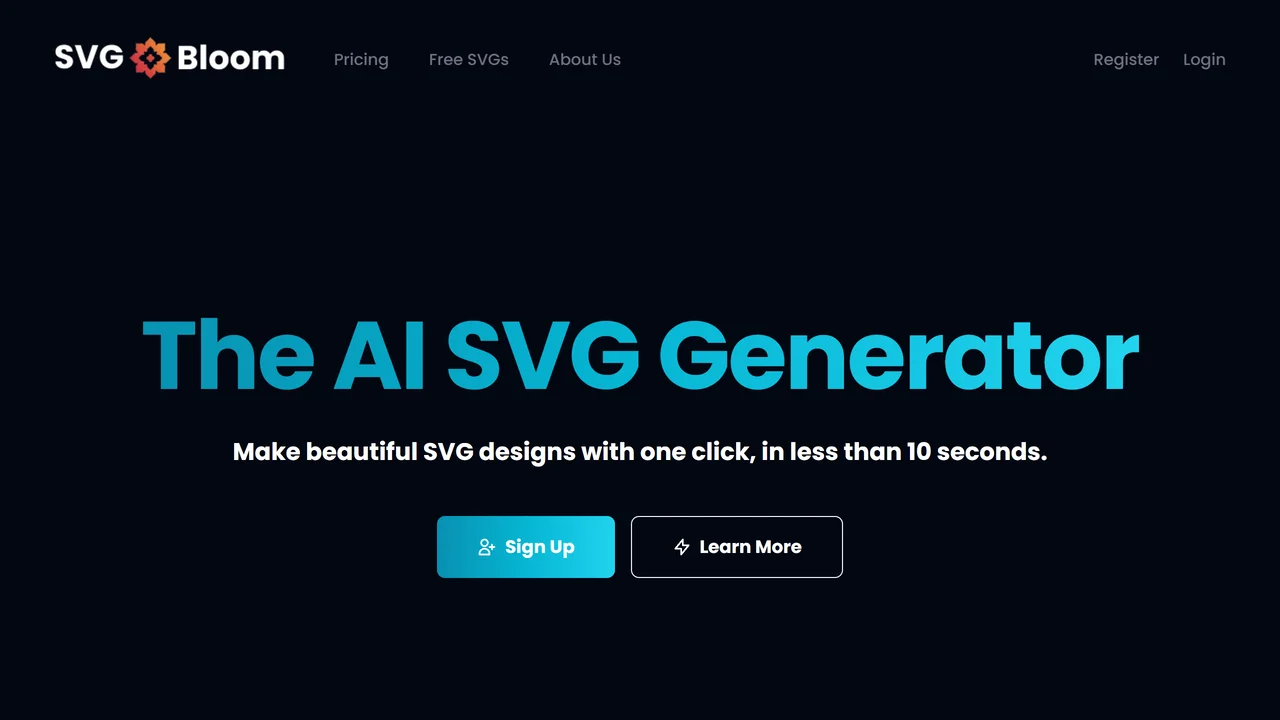 SVG Bloom