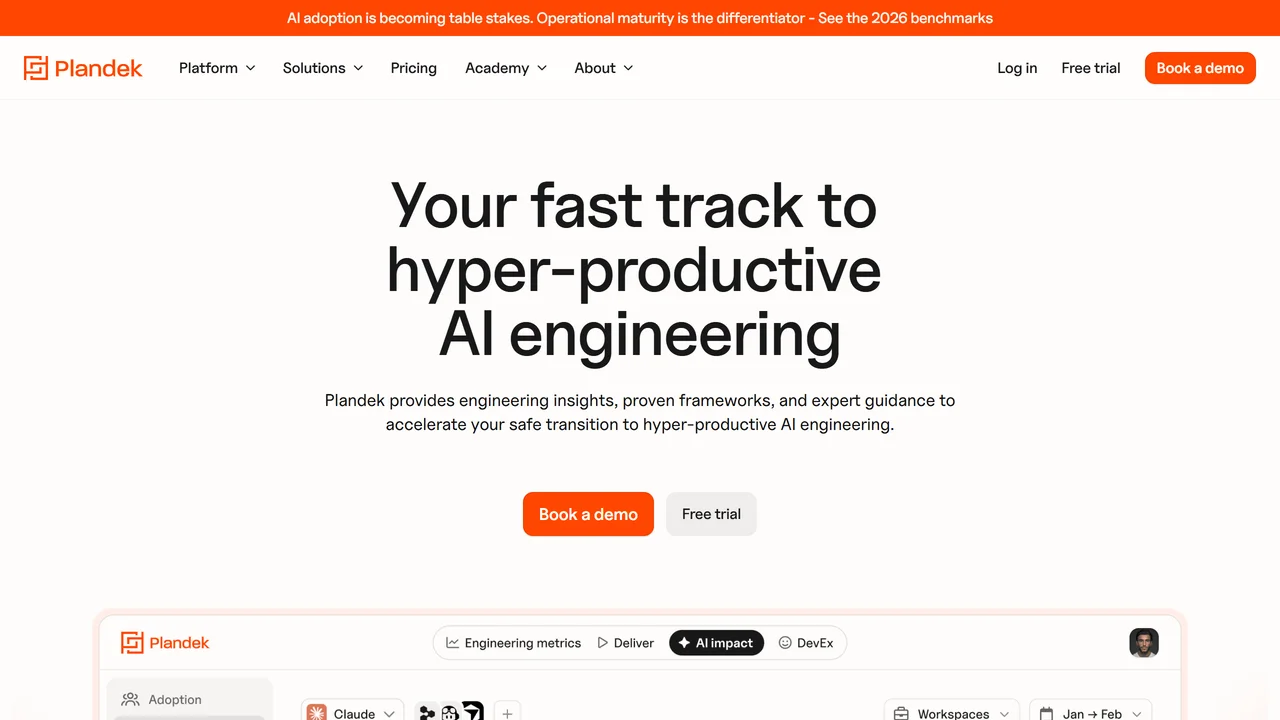 Plandek Intelligent Analytics