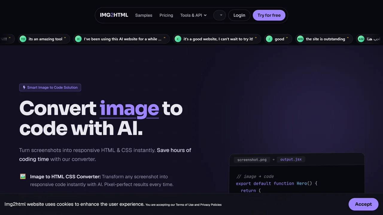 Img2html