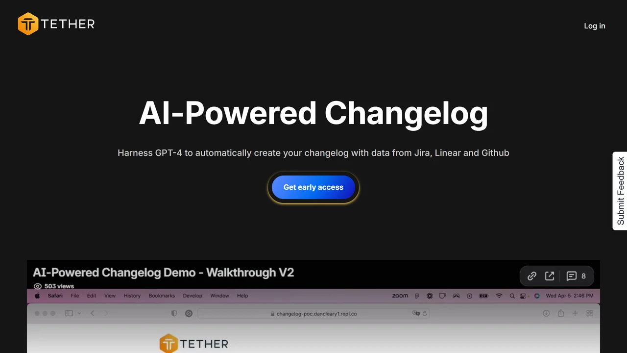 GPT-4 Powered Changelog