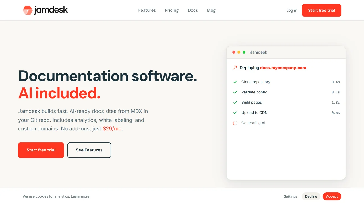 Jamdesk