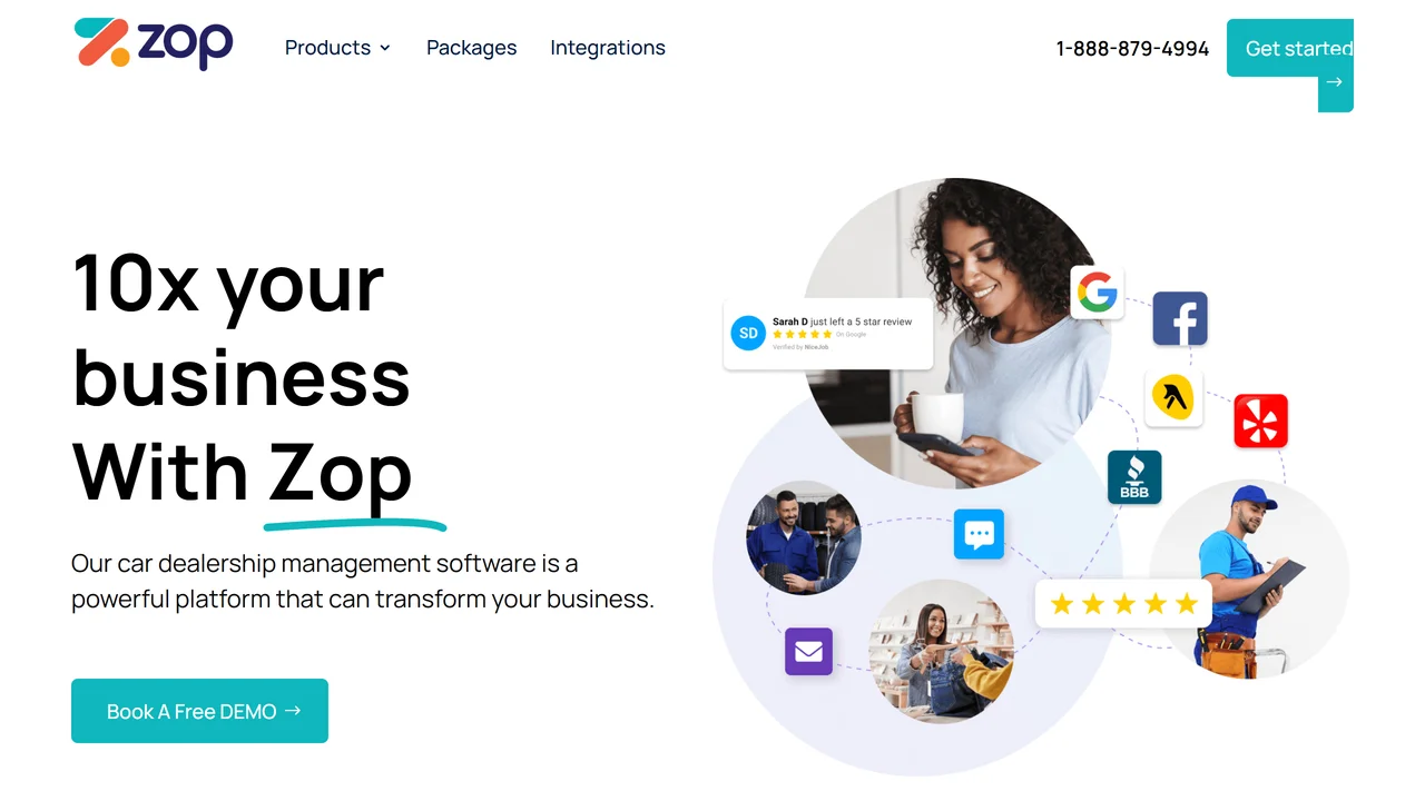 Zop Media Car Dealer Software