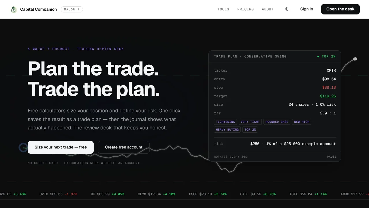 Capital Companion