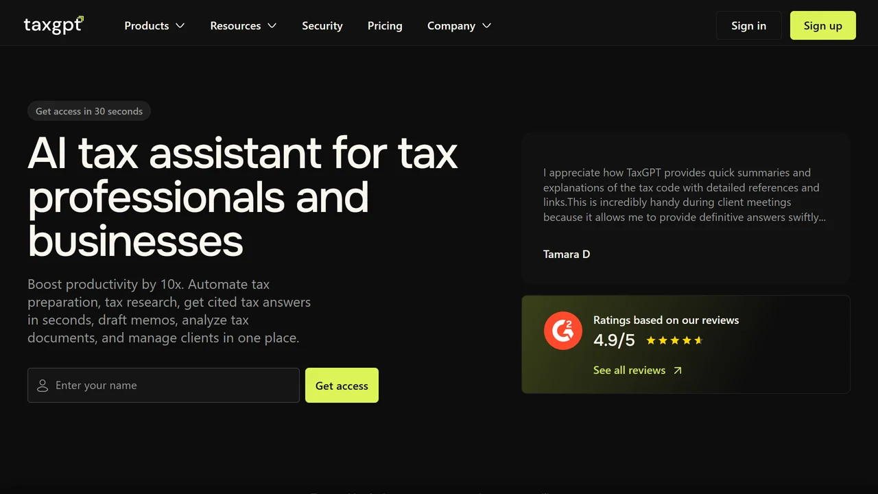 TaxGPT