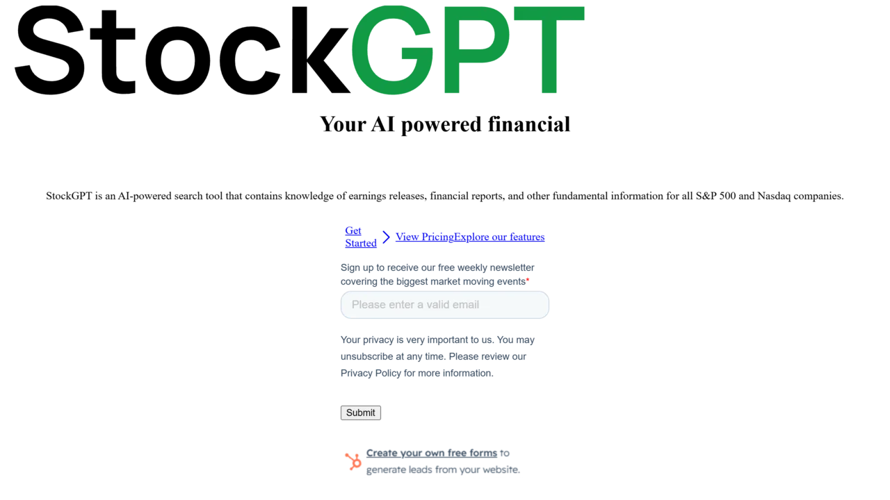 StockGPT