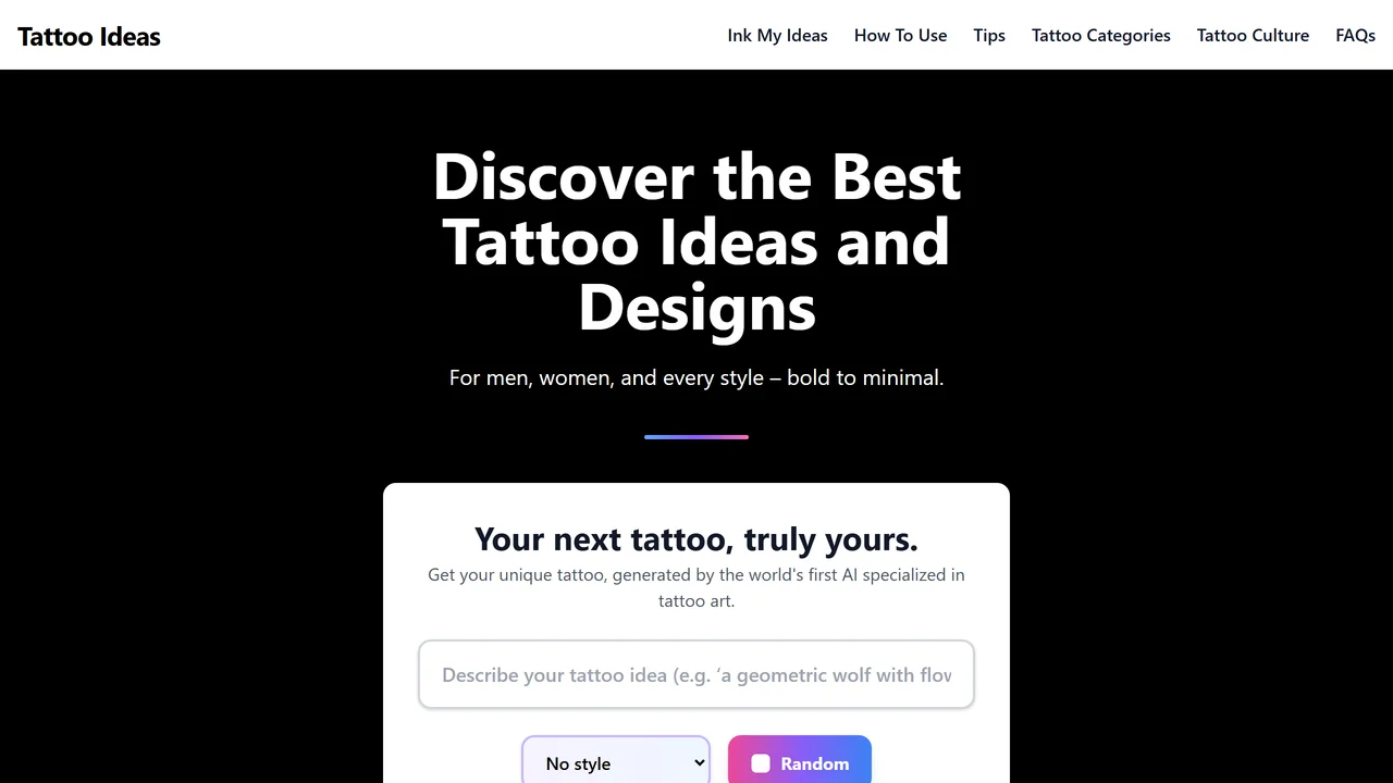 Tattoo Ideas