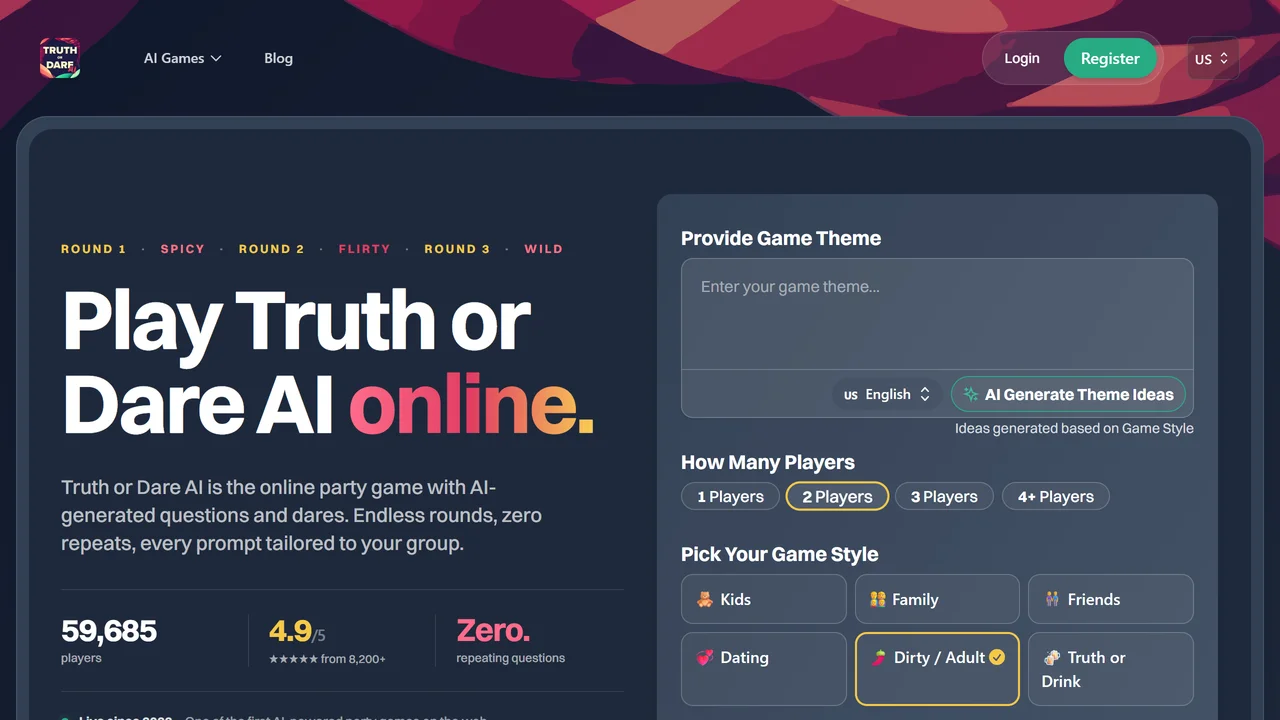 Truth or Dare AI