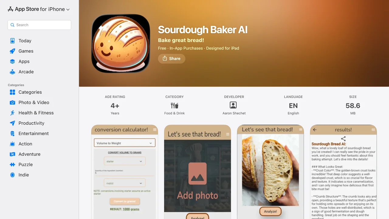 Sourdough Baker AI