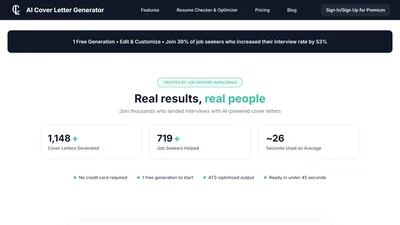 AI Cover Letter Generator