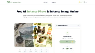 EnhancePhoto AI