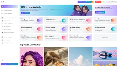 AVCLabs Photo Enhancer AI Online