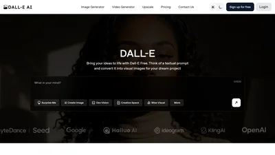Dall-E Free Image Generator