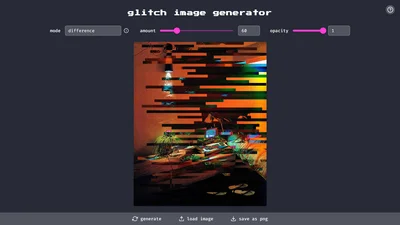 Glitch Image Generator