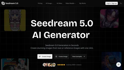 Seedream 5.0 AI Image Generation