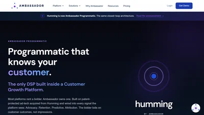 Ambassador Programmatic