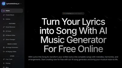 Lyrics Into Song AI