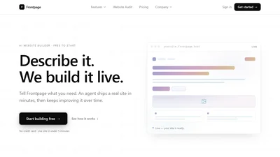 Frontpage