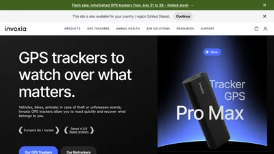 Invoxia GPS Trackers & Biotrackers