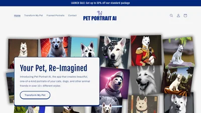 Pet Portrait AI
