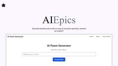 AI Poem Generator