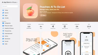 Peaches: AI To-Do List