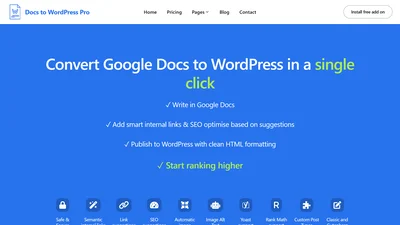 Docs to WP Pro