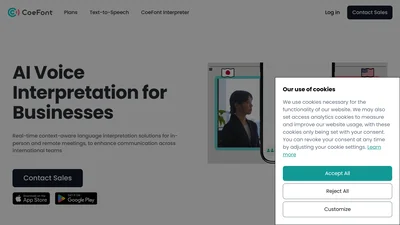 CoeFont Interpreter