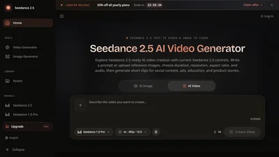 Seedance 2.5 AI Video Generator