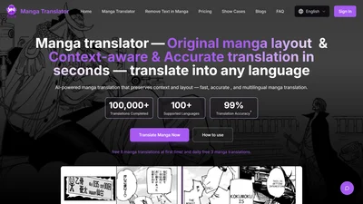 Manga Translator