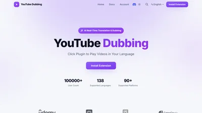 YouTube Dubbing