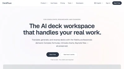 DeckFlow PPT Translator