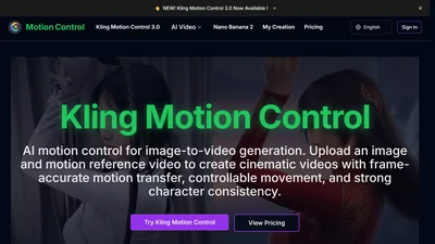 Kling Motion Control