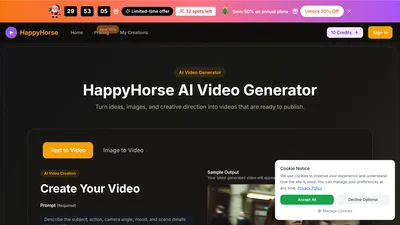 HappyHorse 2.0 AI Video Generator