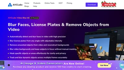 AVCLabs Video Blur AI