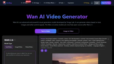 Wan AI Video Generator