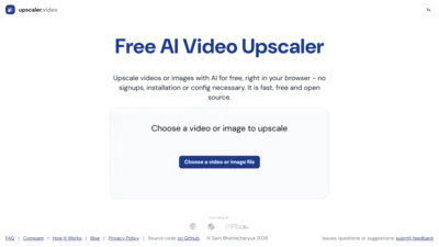 Free AI Video Upscaler