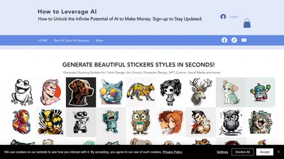 Sticker Prompt Generator