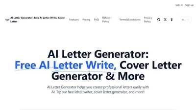 AI Letter Generator