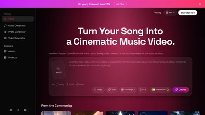 AI Music Video Generator