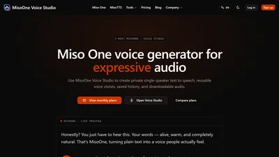 Miso One Voice Generator