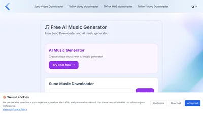 Suno Music Downloader