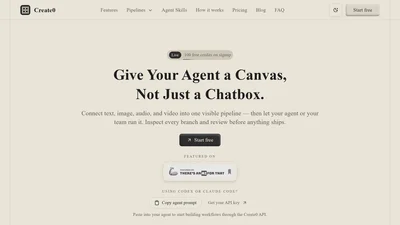 Create0 - AI Canvas