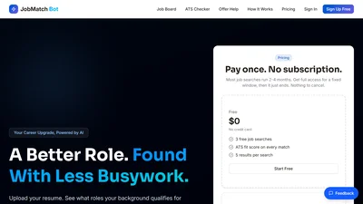 JobMatch Bot